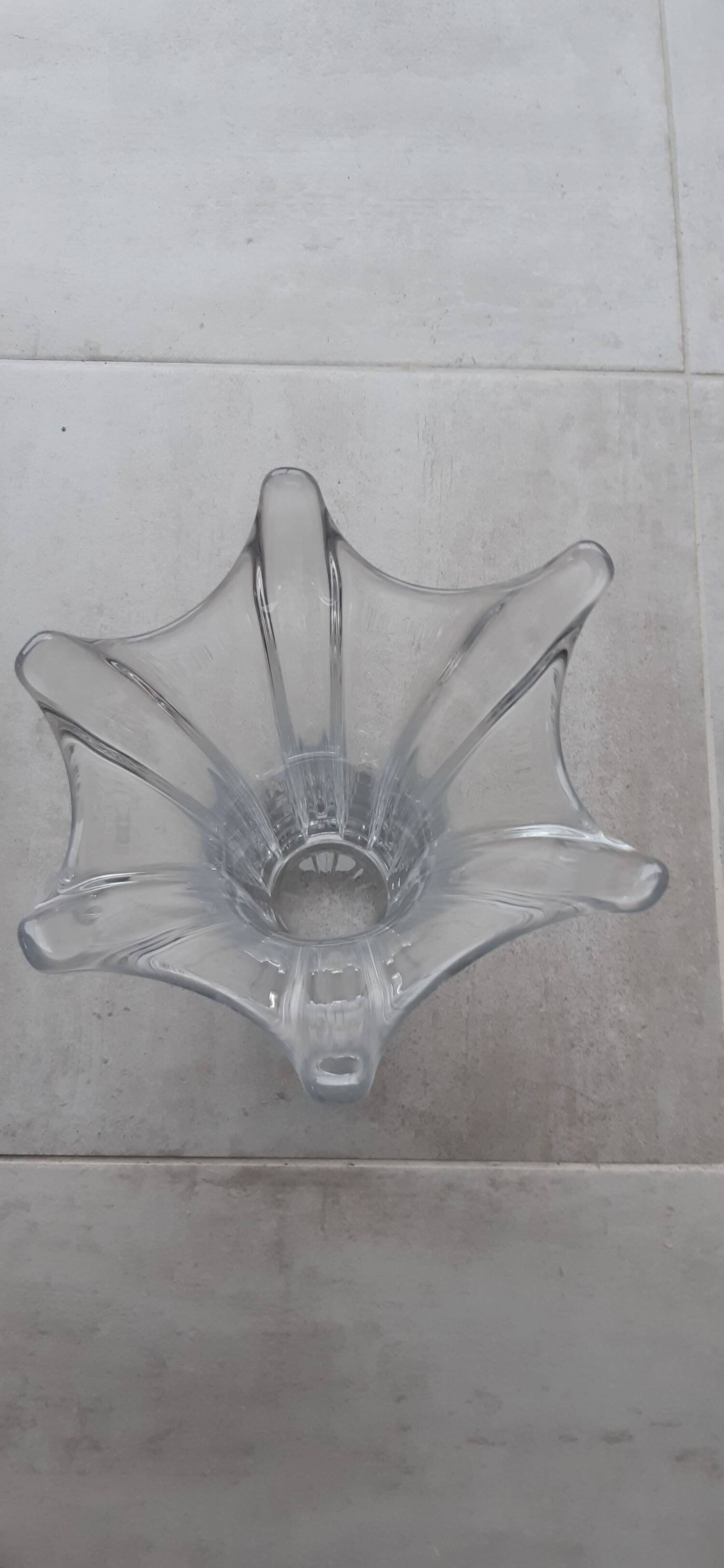 Crystal vase vannes france