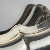 Antique silver-plated serving dish from Sheffield, early 20th century, England.