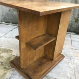 Modernist walnut veneer library