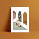 Lust Yoga - art print (30x40) signed ACKEOGH