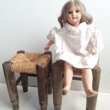 Pair of mini mulched stools