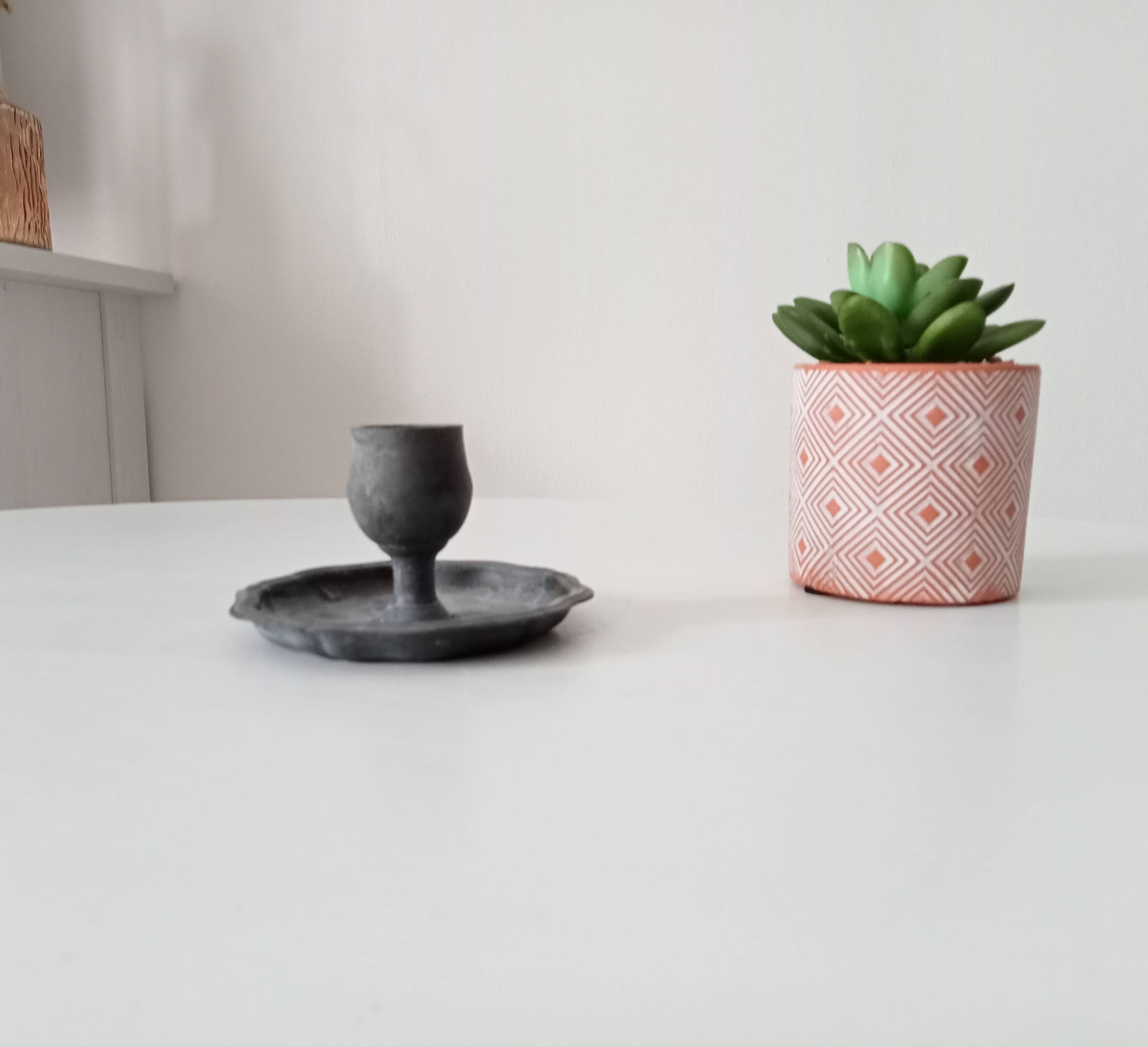 Vintage candle holder from the 60s