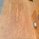 Antique solid oak desk with steps – 5 drawers