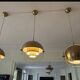 Set of 3 GUBI Multi-Lite pendants – Louis Weisdorf – Brushed brass