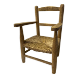 Chaise enfant en bois