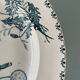 Set of 7 flat plates Terre de Fer XIXth "Madrid"