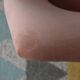 Vintage Shell armchair, 1960s, German Democratic Republic, restored