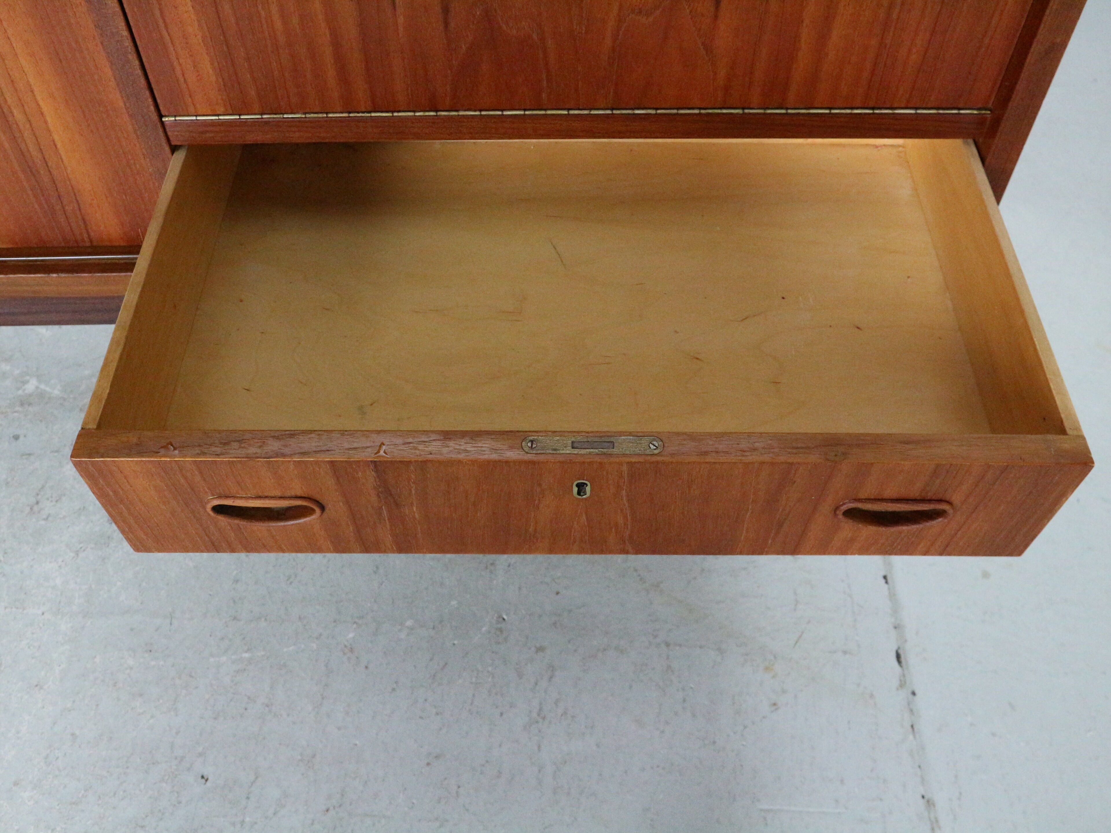Scandinavian modern teak sideboard 1960's Denmark