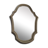 Miroir doré H32 X L22