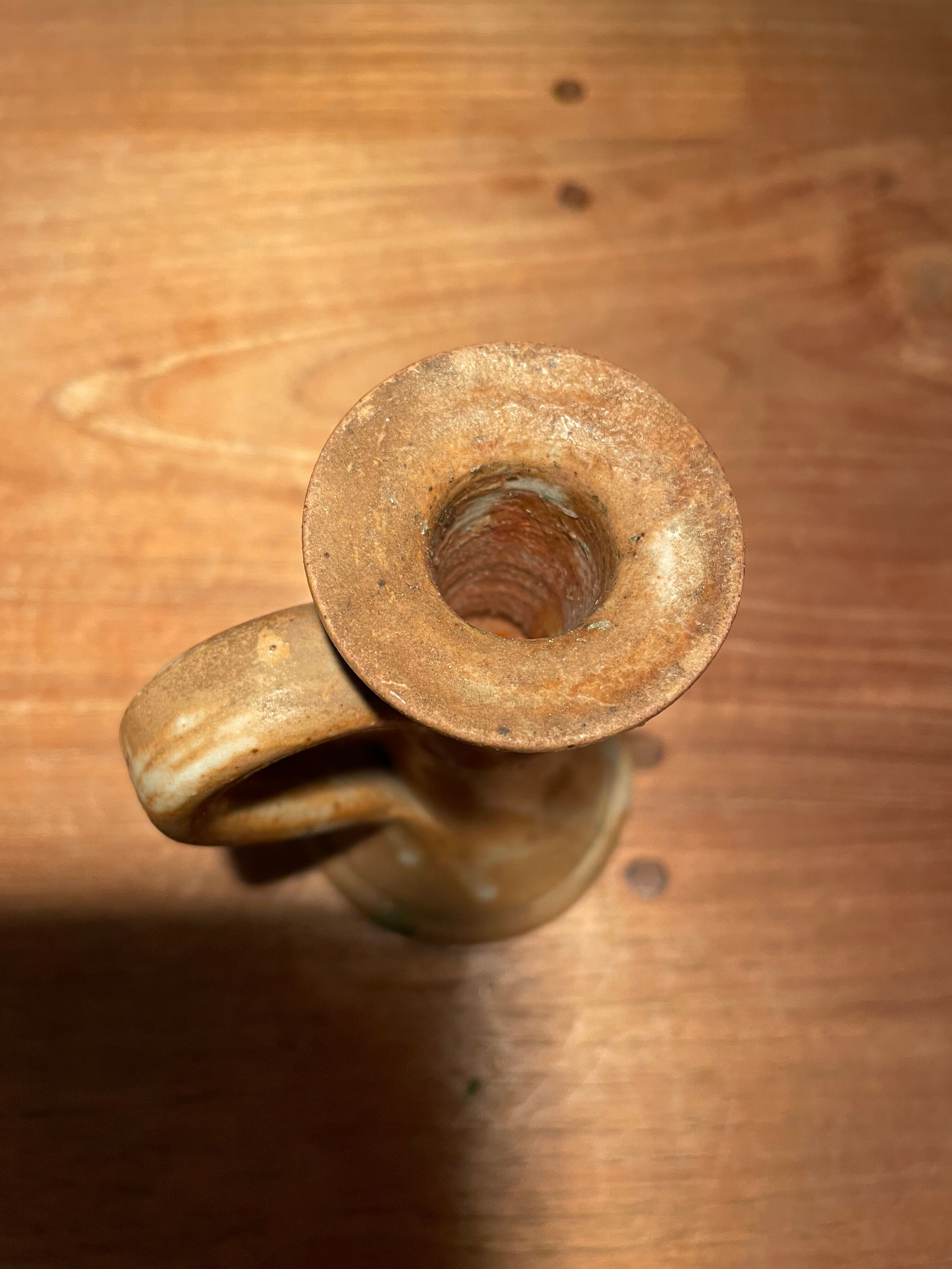 Vintage handle candle holder