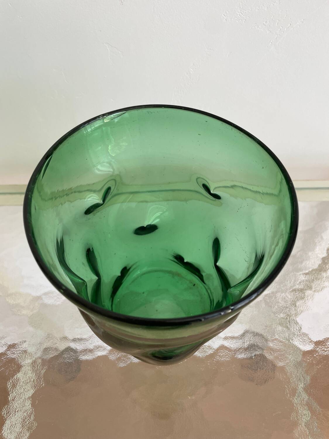 Empoli glass vase