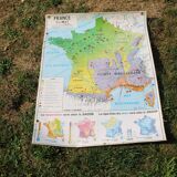 MDI school map "France climate"