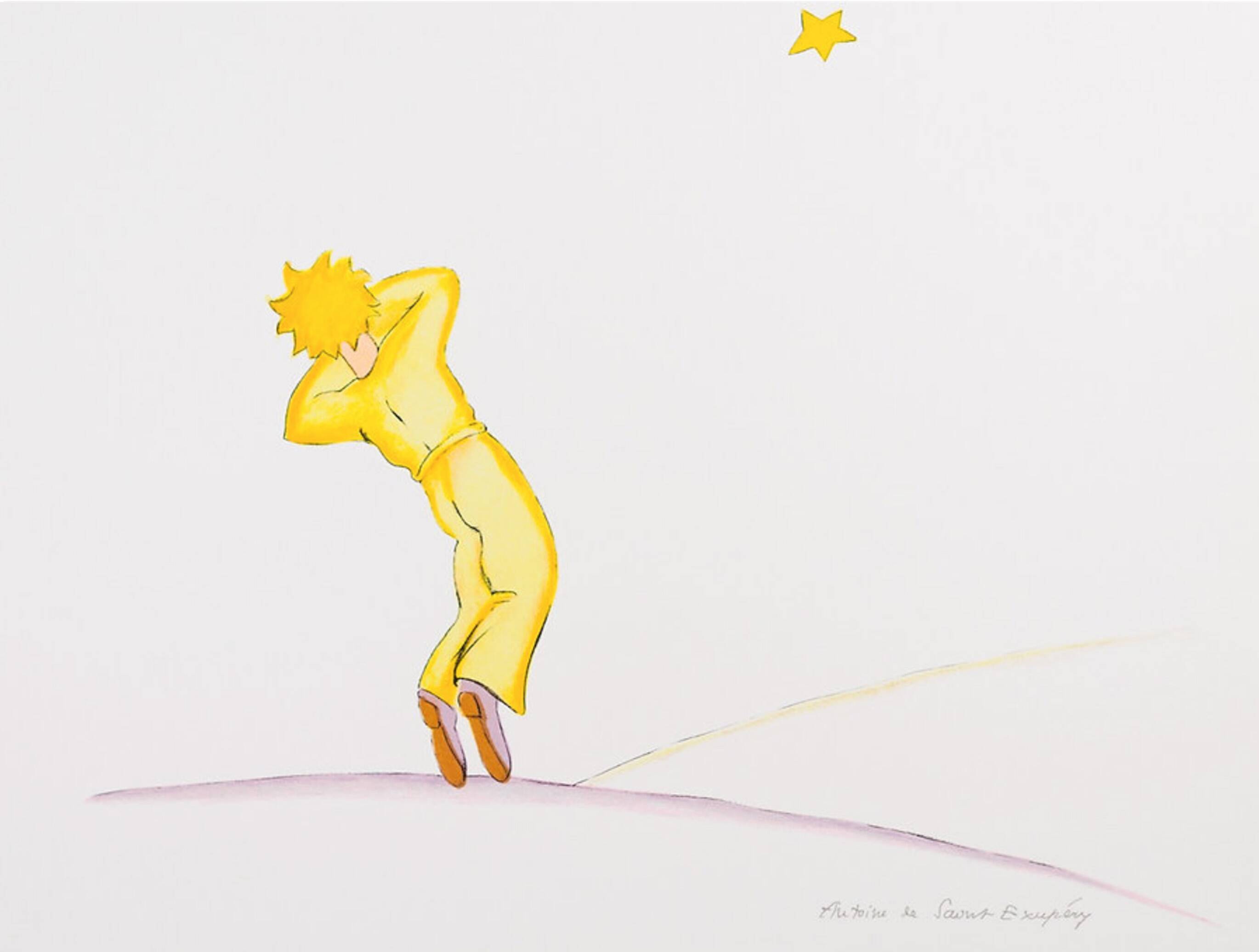 Antoine de Saint-Exupéry  -Le Petit Prince endormi, 2009