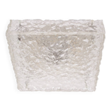 Brutalist ceiling light “Ice Glass”