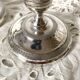 Paire de chandeliers et bougeoirs modulables style anglais