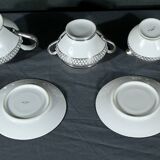 Limoges Porcelain Tea Set, “Saint Graal” Model – Early 20th Century