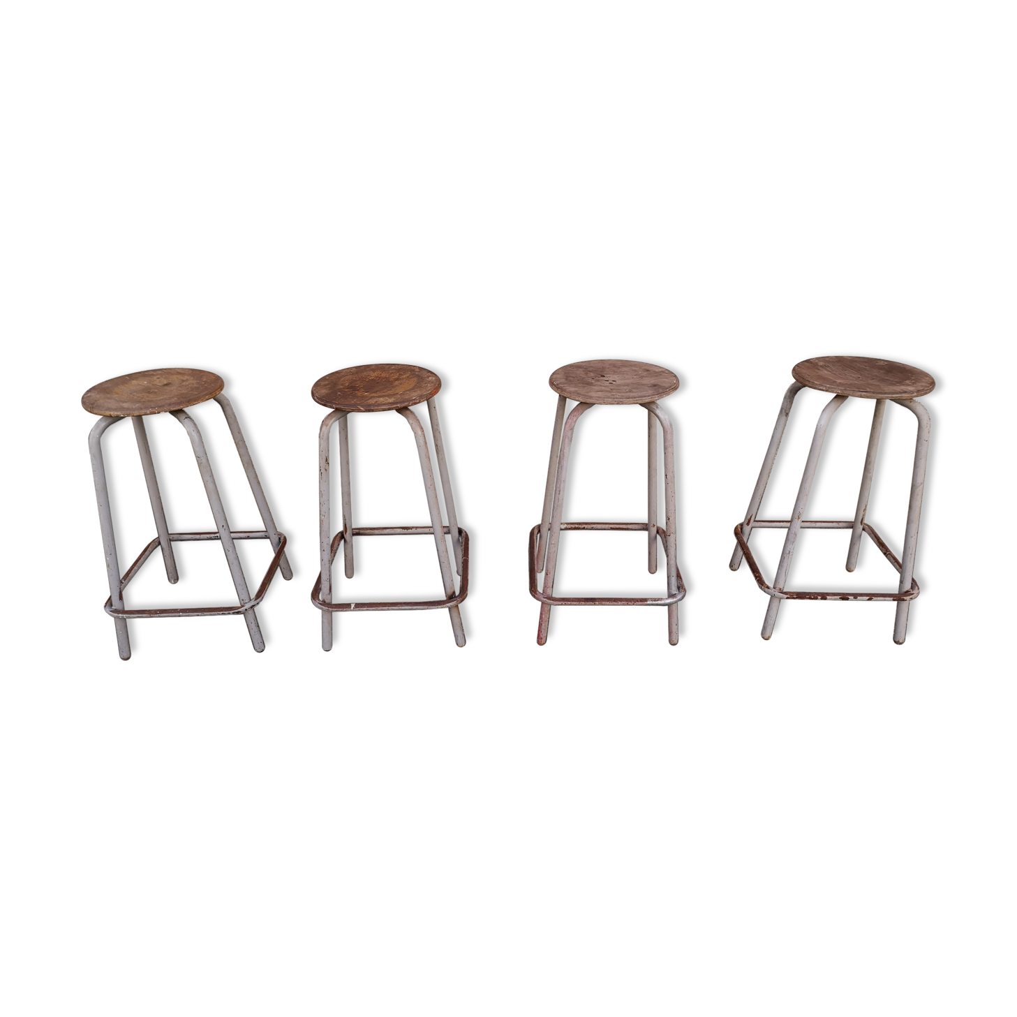3 workshop stools