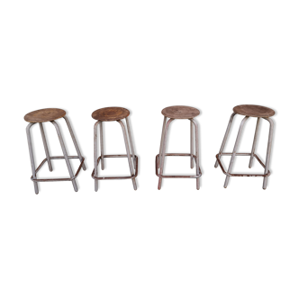 3 workshop stools