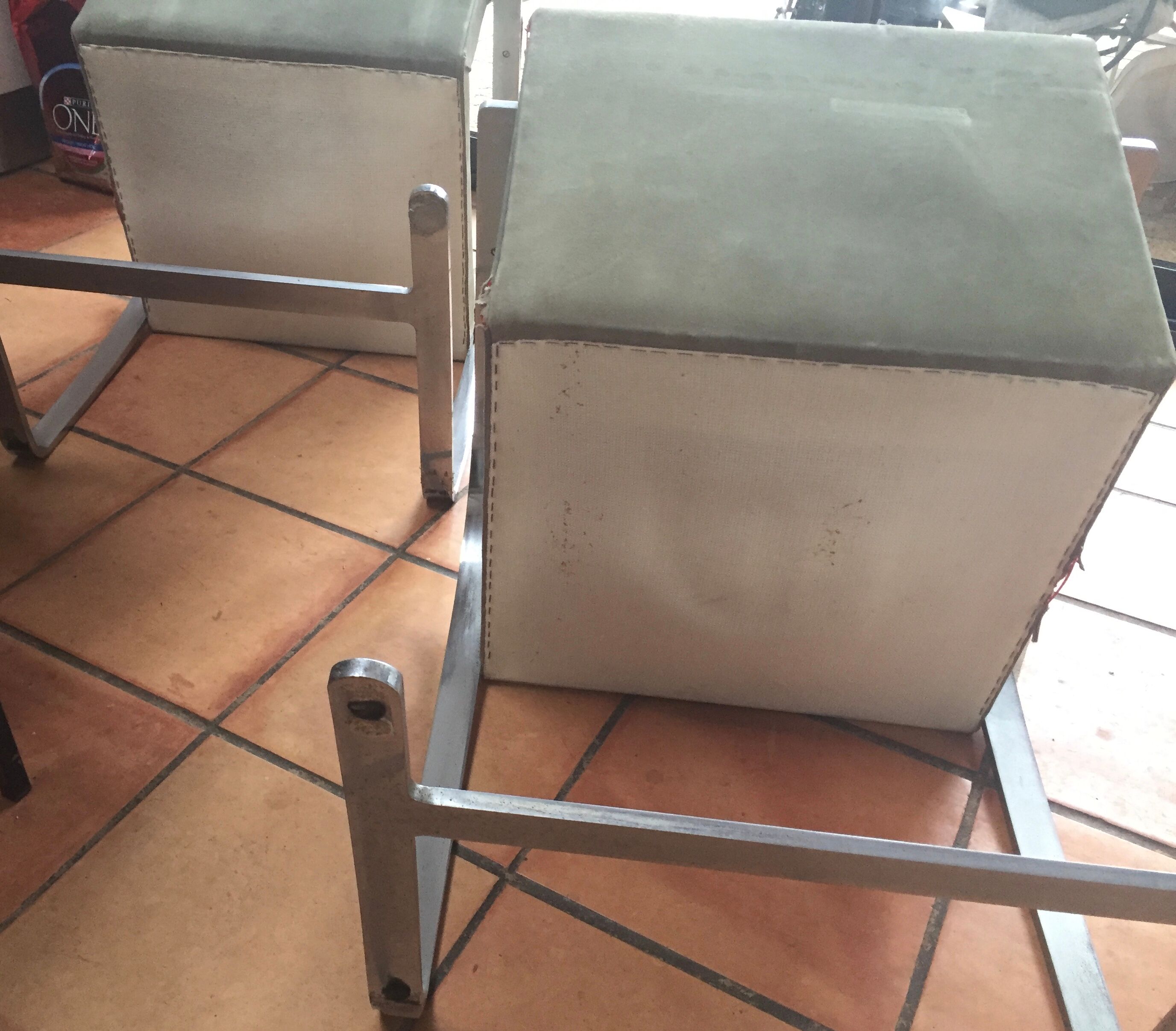 Paire de fauteuils Brno de Ludwig Mies van der Rohe