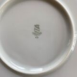 Plat en porcelaine vue de Zurich