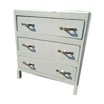 Art Deco chest of drawers restored with an aged effect