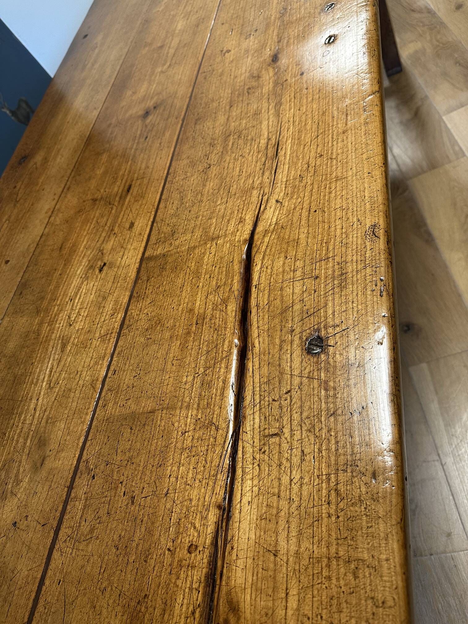 Large cherrywood farmhouse