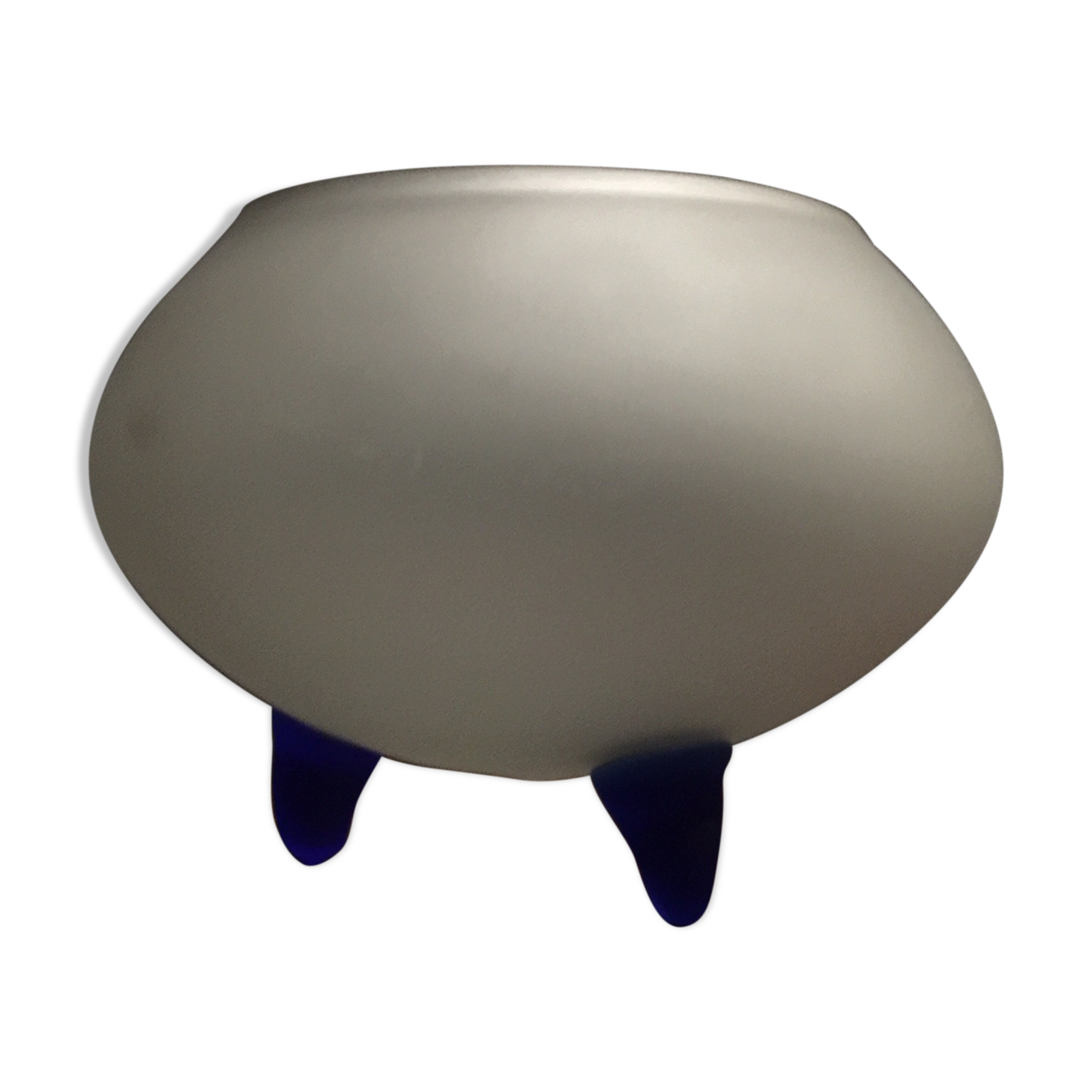 large opalescent glass vase