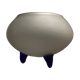 large opalescent glass vase