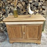 Renovated solid wood sideboard