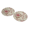 2 assiettes à dessert Rose Chintz Johnson Brothers