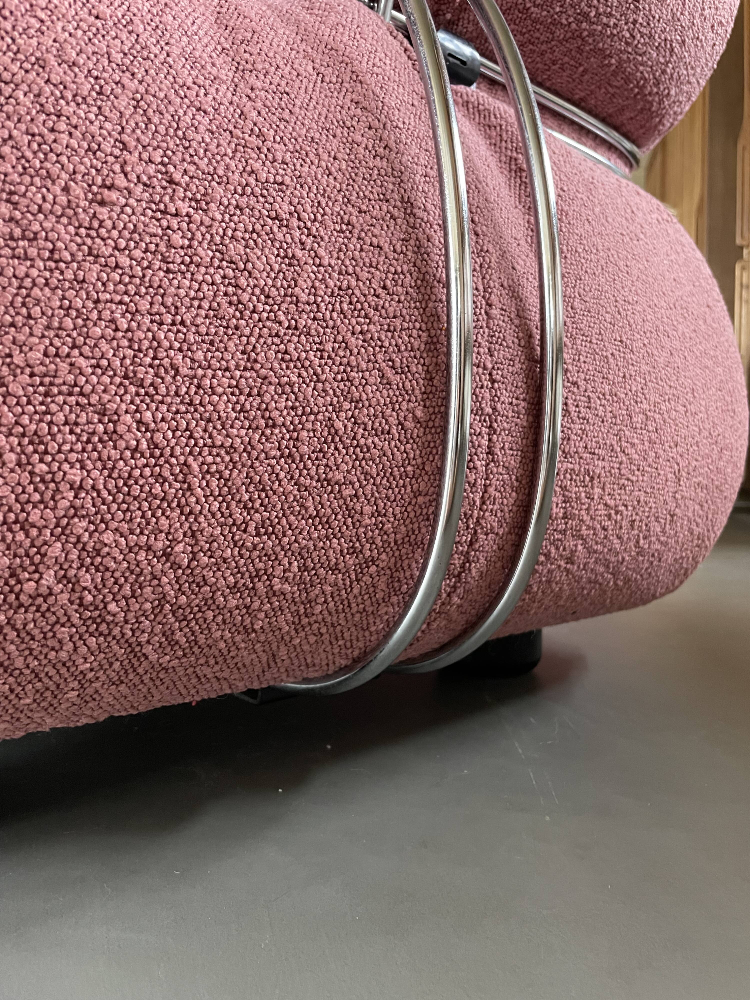 Armchair Soriana Afra and Tobia Scarpa 60s Cassina