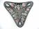 Vintage 1950s ceramic fruit bowl "Cris"