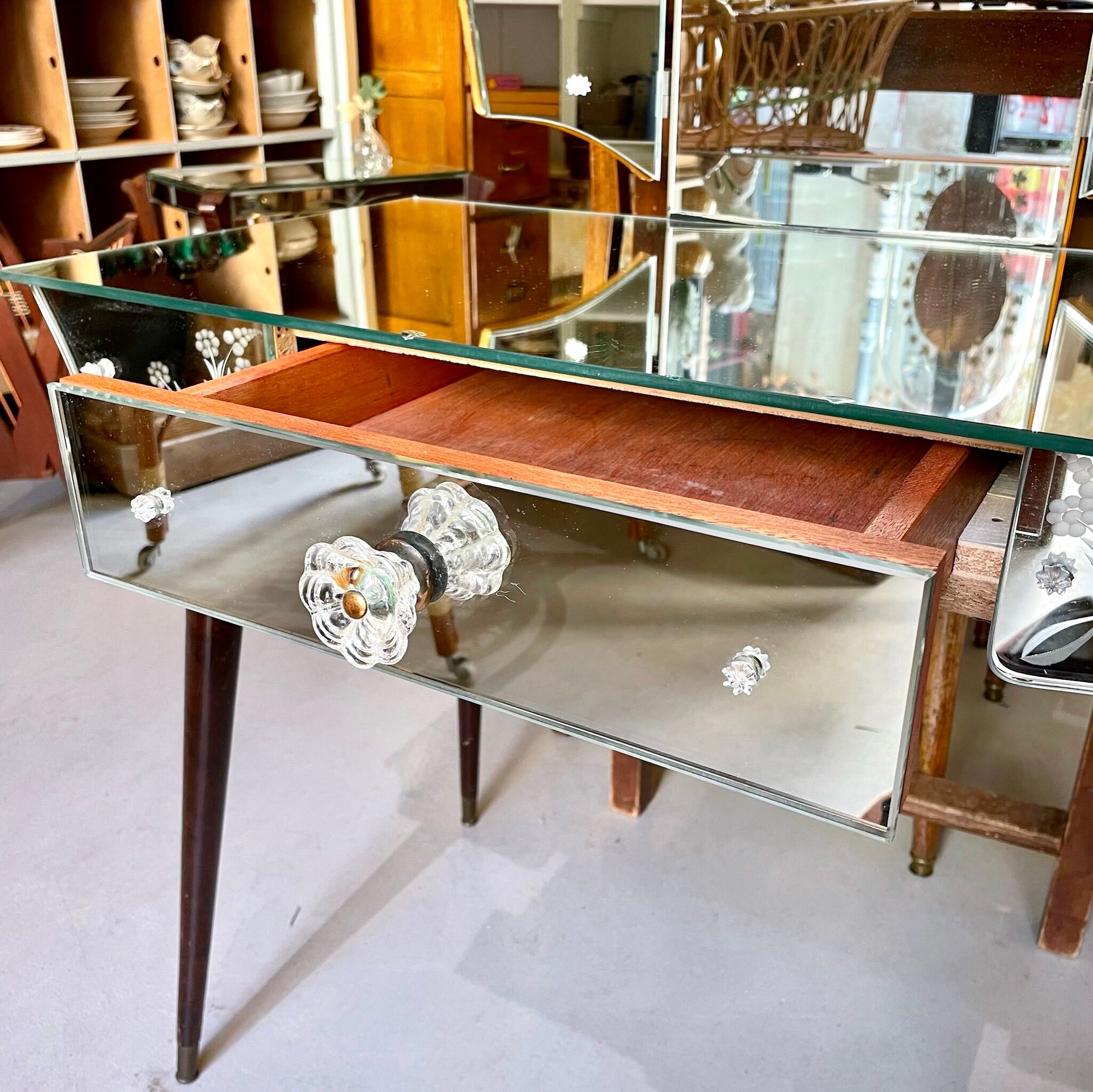 Coiffeuse miroir vénitienne