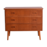 Commode Suède années 1970