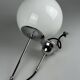 1960s and 1970s Globe Lamp, Hanging Lamp, Glass Ceiling Lamp, Space Age Des