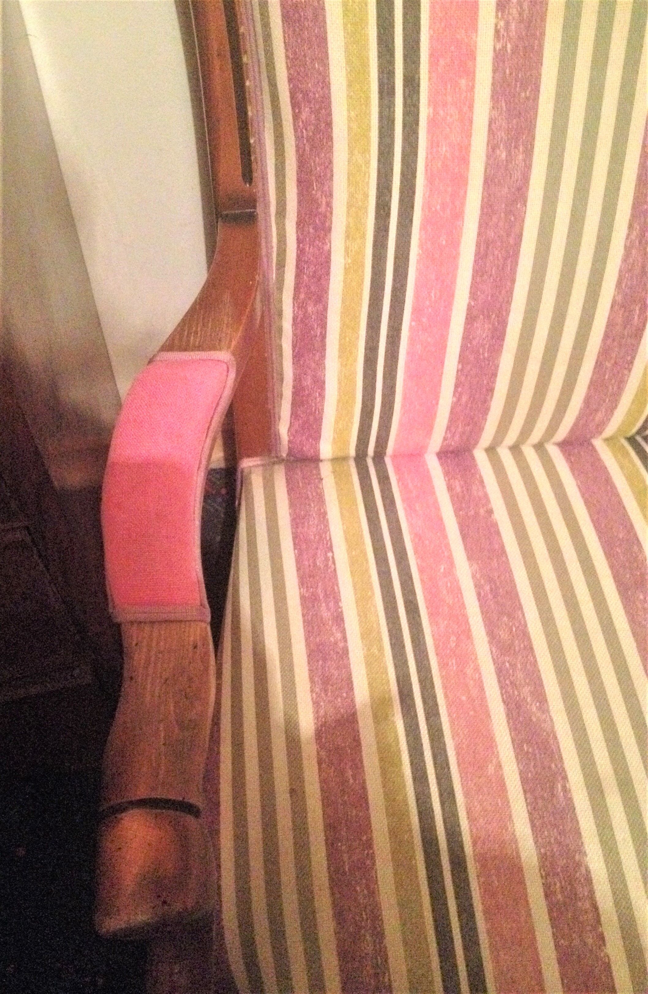 Relooked Voltaire armchair