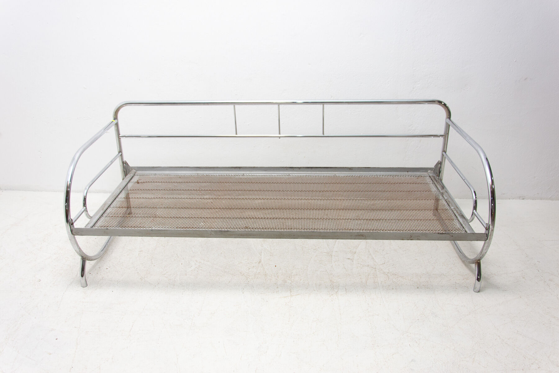 Chrome Bauhaus Sofa by Slezák Company, Bohemia, 1930 ´s
