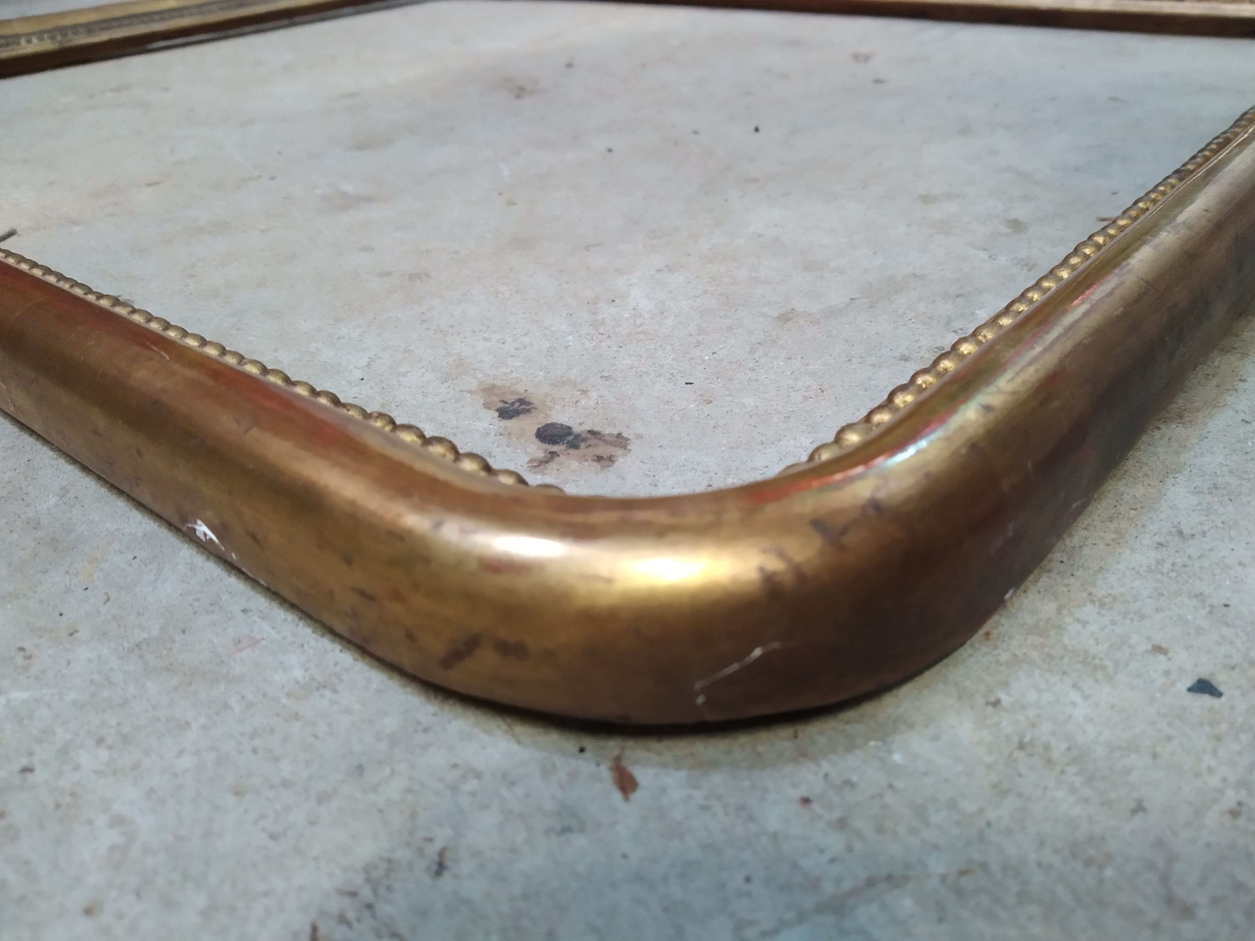 old frame napoleon III foliage 50 cm x 40 cm gilded wood