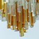 Crystal chandelier Italian vintage Venini trilobo