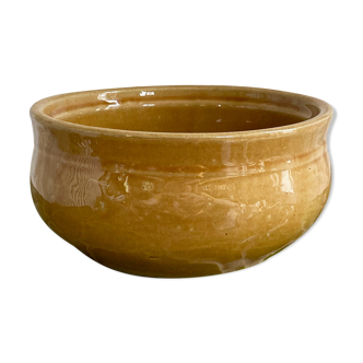 Enamelled stoneware cup bowl