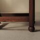 Handcrafted oak and straw armchair, France, circa 1950.
