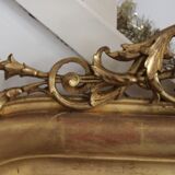 Gold Louis Philippe style mirror
