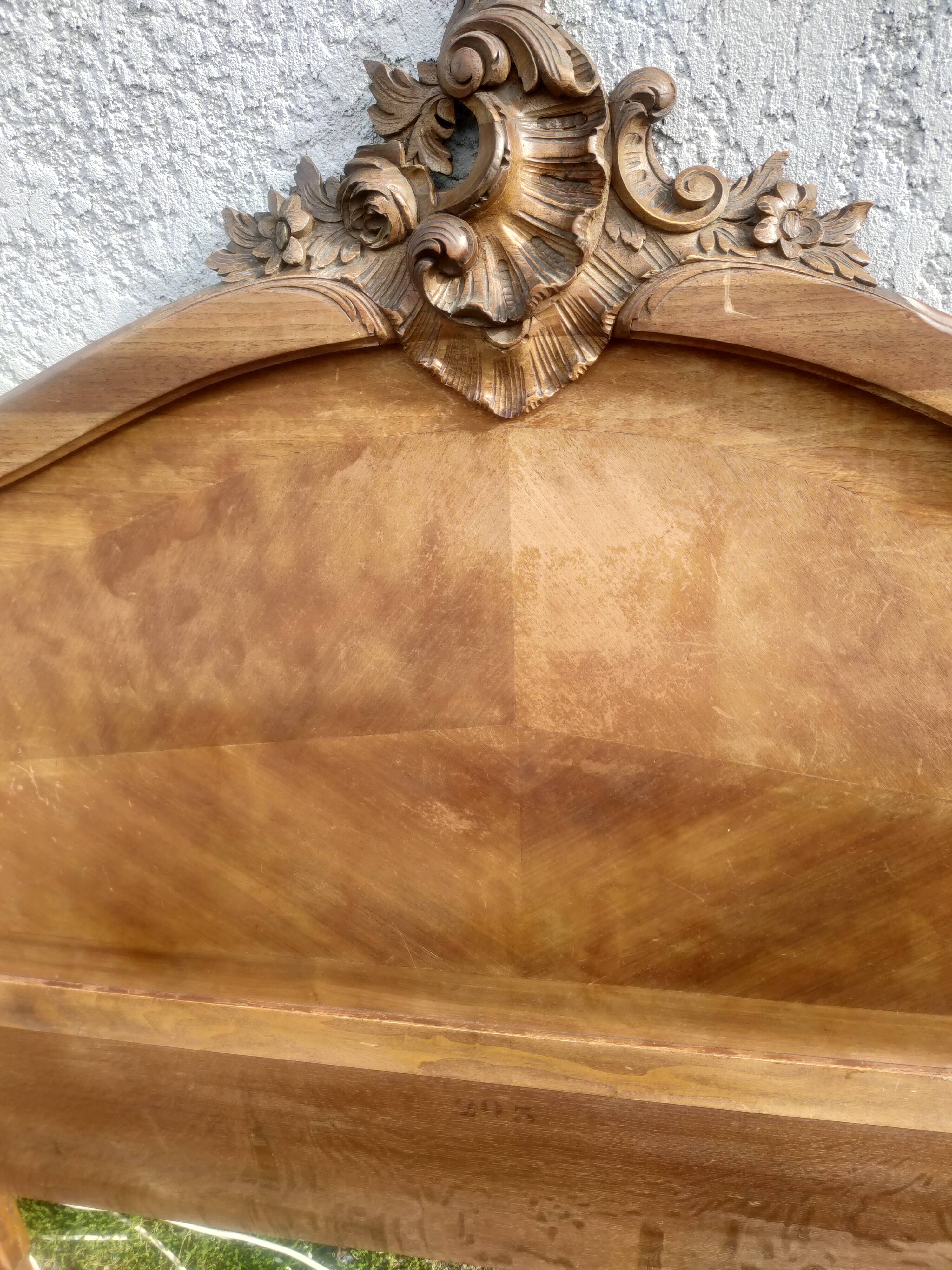 Old louis 15 style headboard