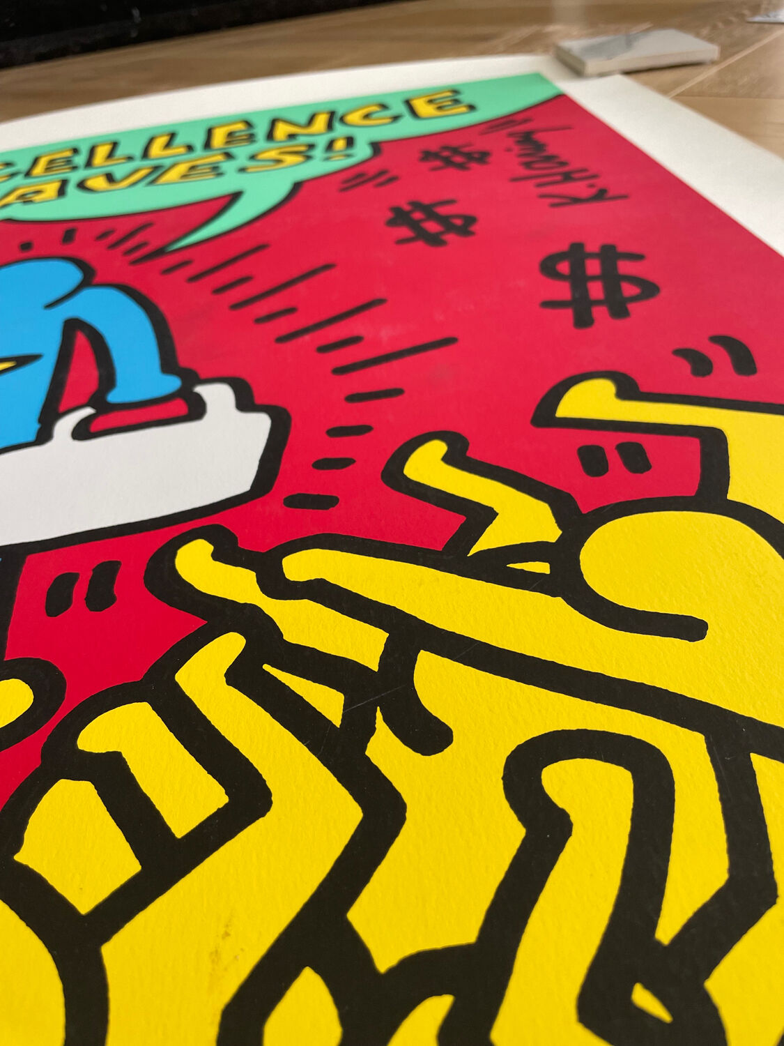 Keith Haring, Playboy 3 ( Excellence Saves!)1994, Published by Special Edition Ltd for Playboy Year