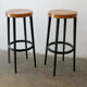 Pair of stools Baumann