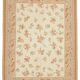 Handmade European Vintage Aubusson Kilim 263 cm x 353 cm