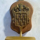 duo de patères  en laiton, vintage