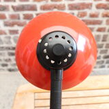 Aluminor desk lamp red 80's