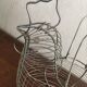 Hen-shaped egg basket