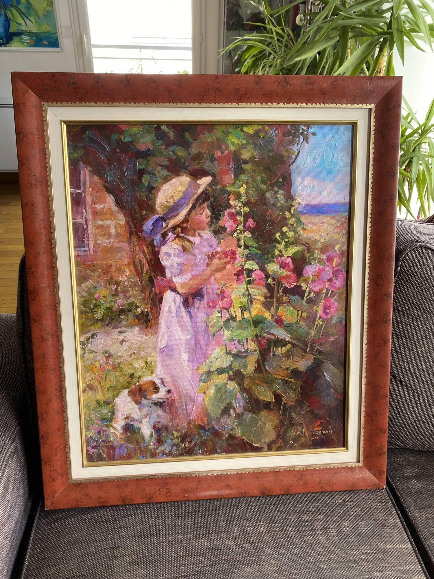 Portrait of a young girl M&J Garmash
